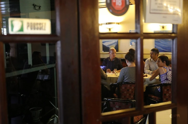Conférence de presse Hugues Maillot