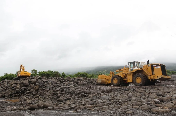 carrière des Orangers à Sainte-Anne 