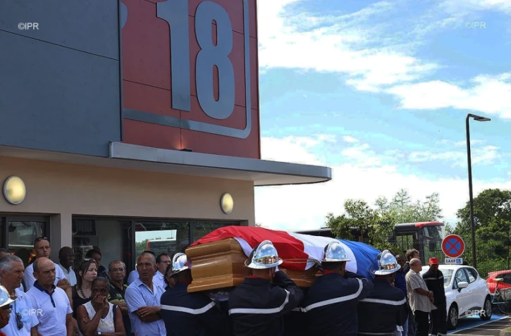 L'adieu à l'adjudant Jessy Ricet Eve