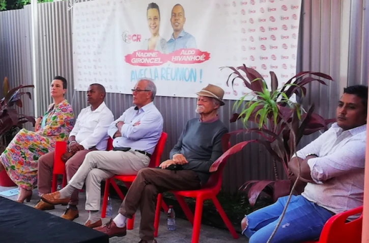 inauguration de la permanance de campagne de Nadine Gironcel Damour