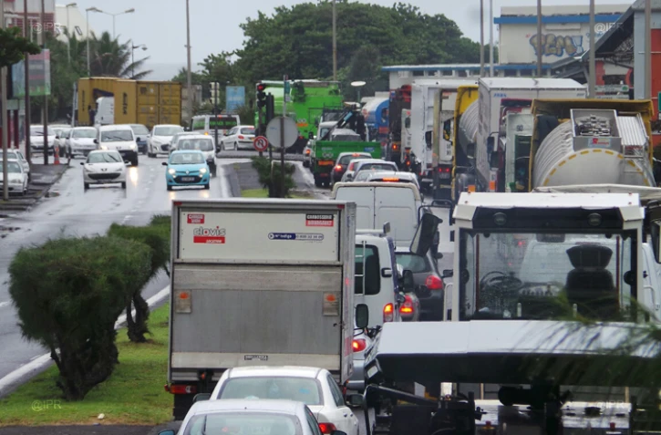 Embouteillages sur le boulevard Lancastel