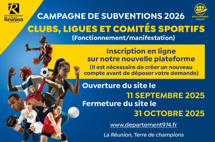 département clôture de la campagne de subventions 2026 ce vendredi