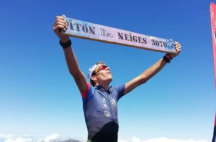 David Hauss bat le record de l'ascension du Piton des Neiges depuis la mer 18 octobre 2020