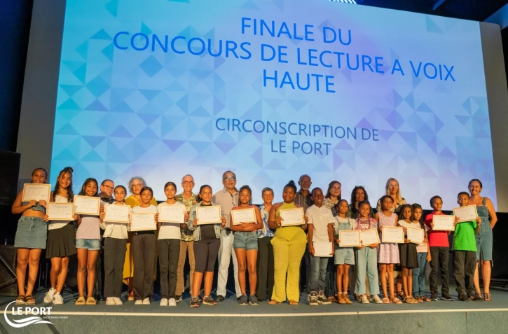 Le Port : des jeunes lecteurs récompensés au concours de lecture à voix haute