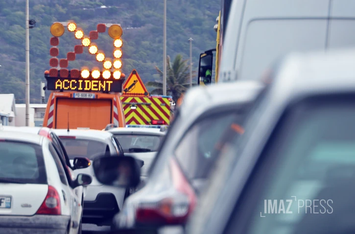 embouteillage accident 