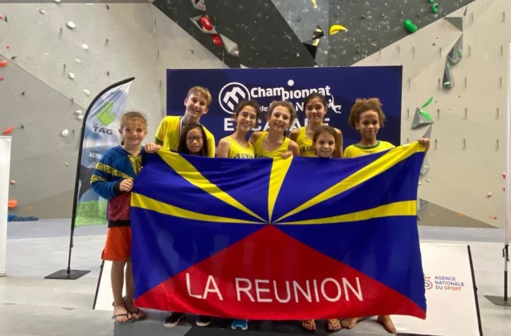 champion de France d'escalade U14