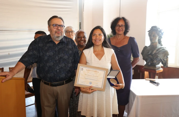 Saint-Pierre : remise de médaille d'honneur 