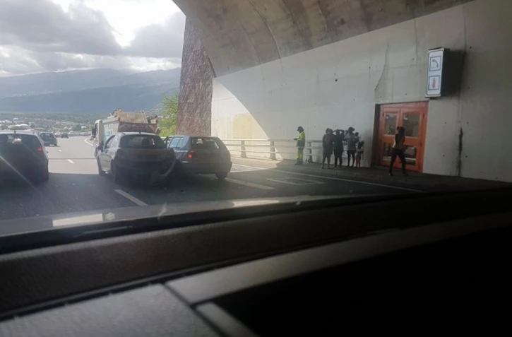 Route des Tamarins accident 