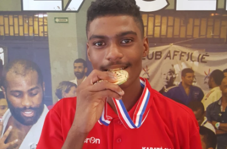 Kylian Honorine, Champion de La Réunion