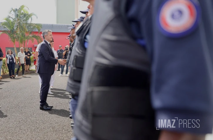 Visite ministérielle : Gérald Darmanin à la Cour d'appel pour échanger avec les magistrats et agents du ministère de la Justice