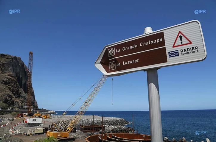 Travaux route du littoral 
