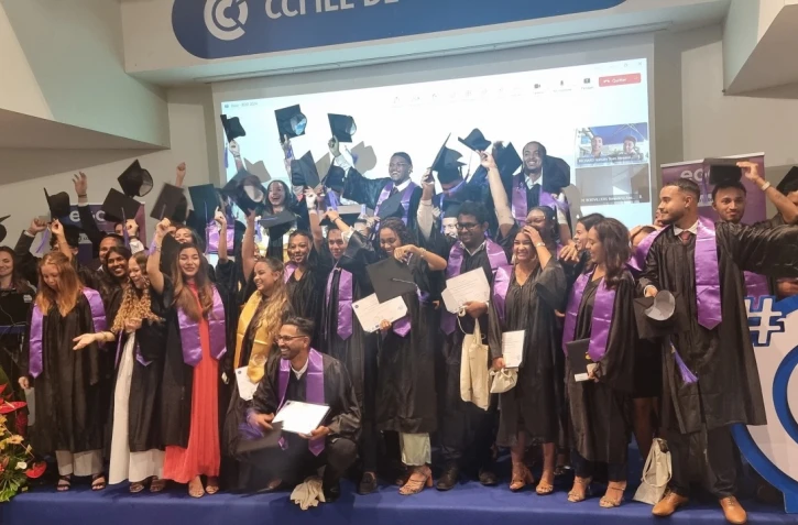 CCIR: remise des diplômes de la 32ème promotion de l'EGC Réunion