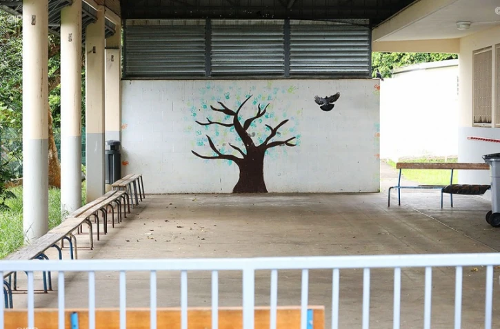 école primaire  fermé 