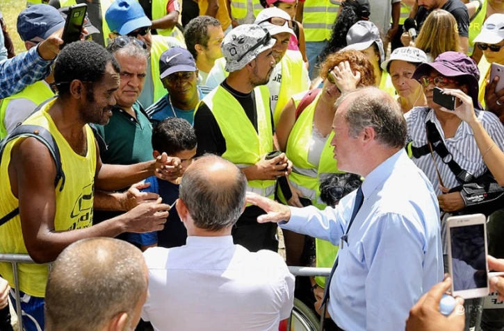 Mouvement social : le Préfet à la rencontre des Gilets Jaunes