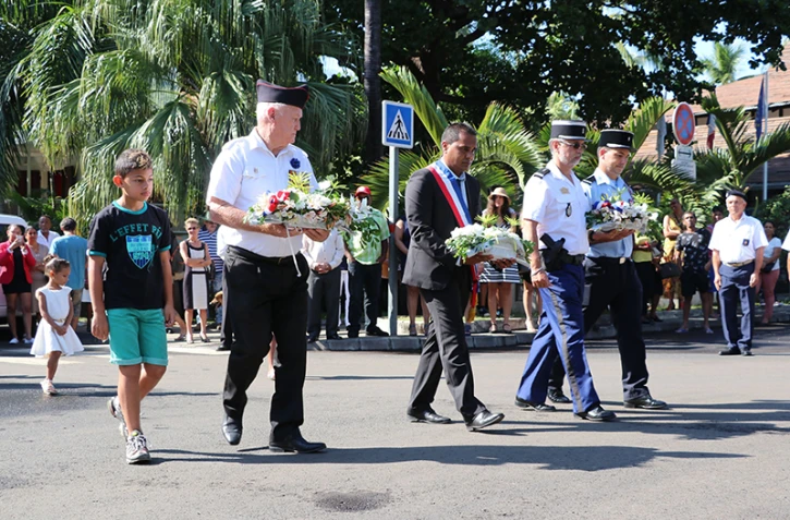 Commémoration du 8 mai à Saint-Leu