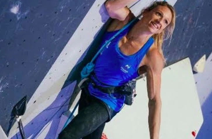 La Réunionnaise Manon Hily rayonne en finale de coupe du monde d'escalade