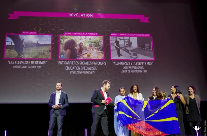 "Je filme ma formation" : les étudiants de l’IUT de La Réunion remporte le trophée de la révélation