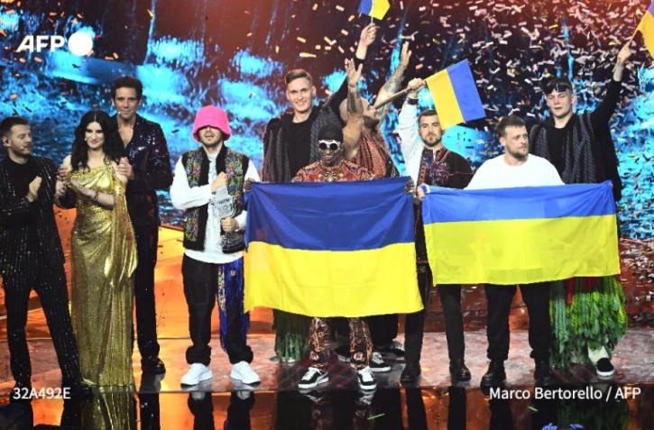 ukraine gagnante de l'eurovision 2022