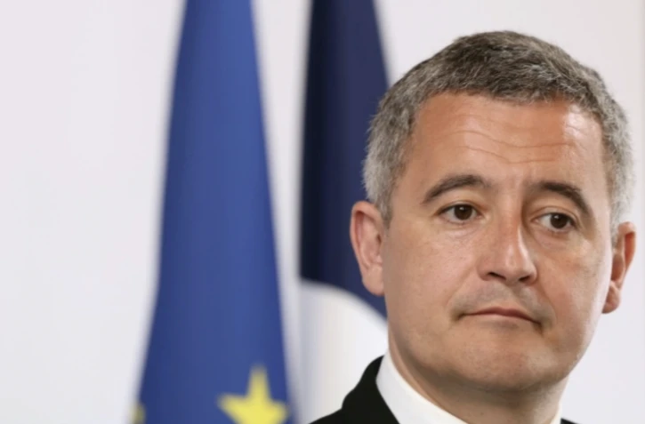 Le ministre de la Justice Gérald Darmanin le 7 avril 2025 à Paris ( POOL / ALAIN JOCARD )