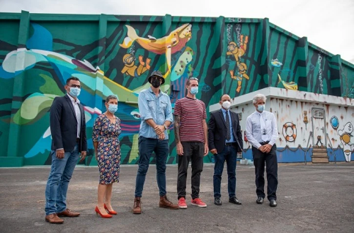 Le Port : nouvelle fresque géante signée Jace et Gorg One