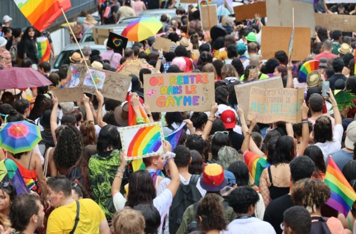2e édition de la marche des visibilités à saint-denis, mai2022