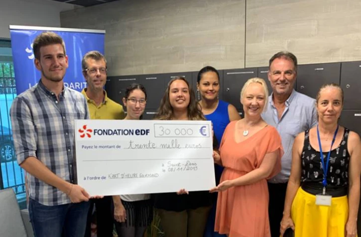  Fondation EDF : 30 000 euros alloués à l'association Solidarité Etudiante Réunion