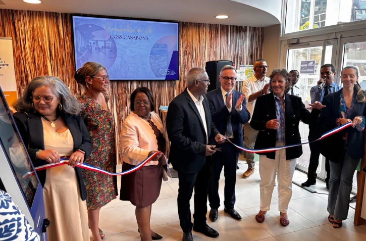 Saint-Pierre : inauguration du nouveau site de la CGSS à Casabona