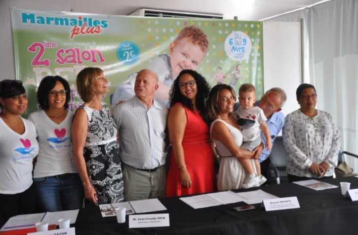Conférence de presse : 2e salon du bébé à la Halle des Manifestations du Port