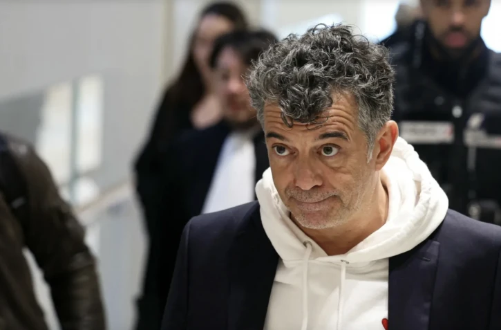 Stéphane Plaza au tribunal de Paris ce mardi. Photo AFP/Alain Jocard
