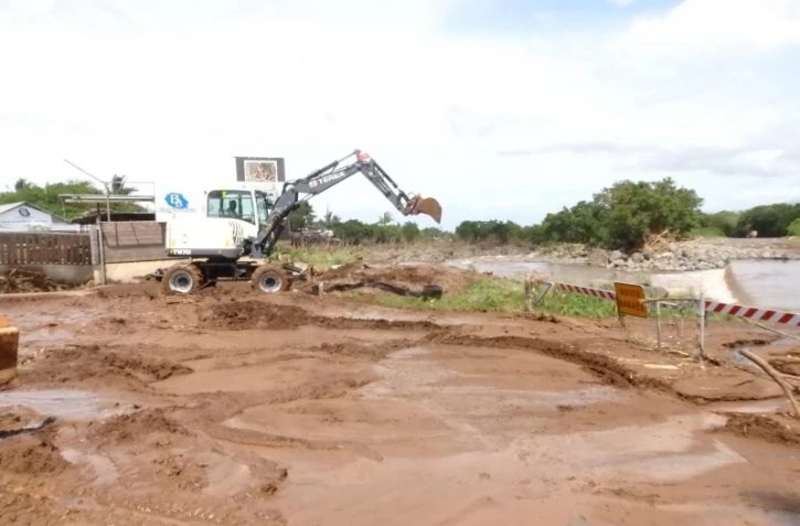 Dès ce vendredi, les services de la Ville de Saint-Pierre travaillent au nettoyage