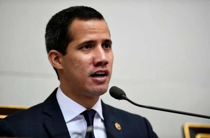L'opposant vénézuélien Juan Guaido, à l'Assemblée nationale à Caracas, le 5 juillet 2019