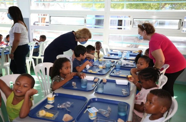 Saint-Pierre : un petit déjeuner varié et équilibré pour les écoliers