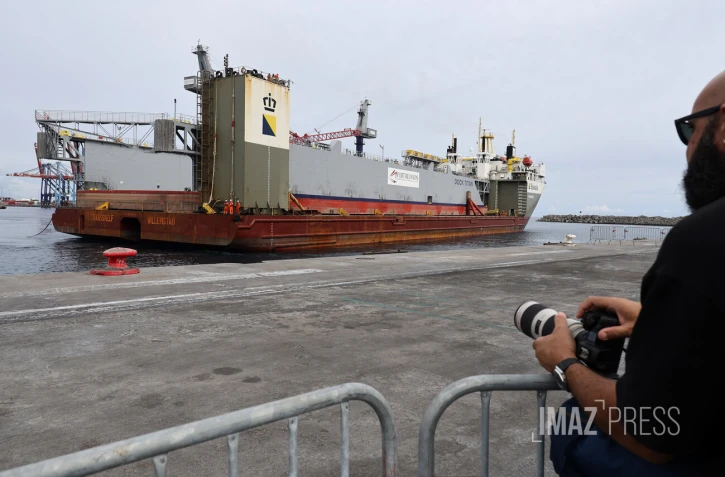 arrivée du dock titan