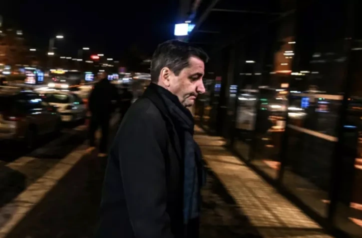 Le maire de Saint-Etienne Gaël Perdriau le 5 décembre 2022 à Saint-Etienne ( AFP / OLIVIER CHASSIGNOLE )