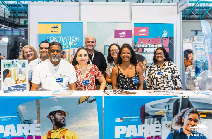 La Région présente au Salon de l'emploi et de la formation Domtomjob