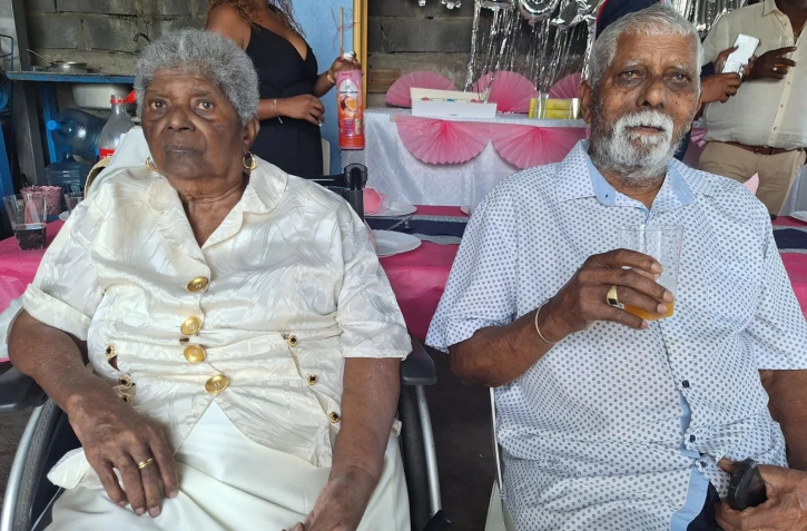 Saint-Pierre : les époux Tionohoue célèbre leur 60 ans de mariage 