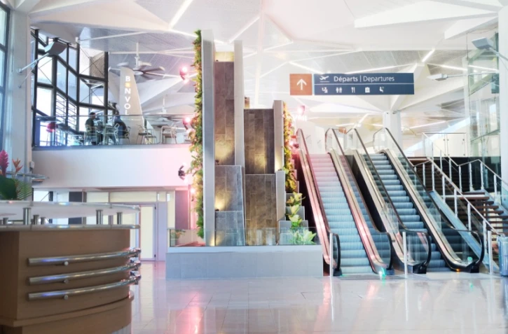 L'aéroport Roland Garros prêt pour l'hiver austral