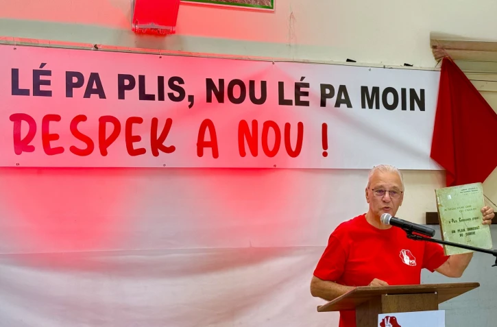 Motion finale du rassemblement politique