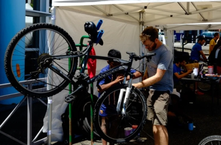 22 vélos réparés par VéloKlinik 