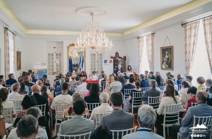 Visite ministre Outre-mer Conférence conseil régionale coopération Interreg