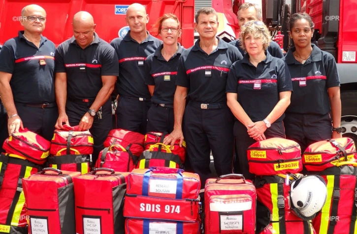7à pompiers du 70 sont prêts à partir à Madagascar (Enawo)