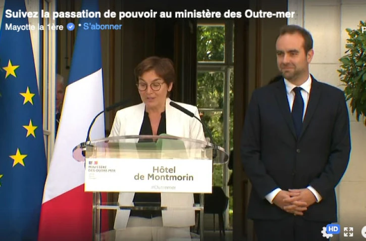 Sébastien Lecornu et Annick Girardin 