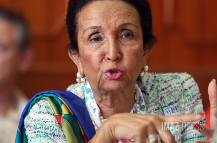 Huguette Bello, présidente du conseil régional