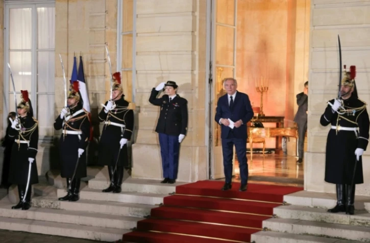 François Bayrou à Matignon le 13 décembre 2024, à Paris ( AFP / Thomas SAMSON )