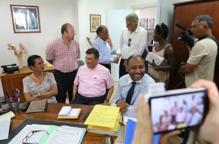 Dépôt de liste d\'union Huguette Bello