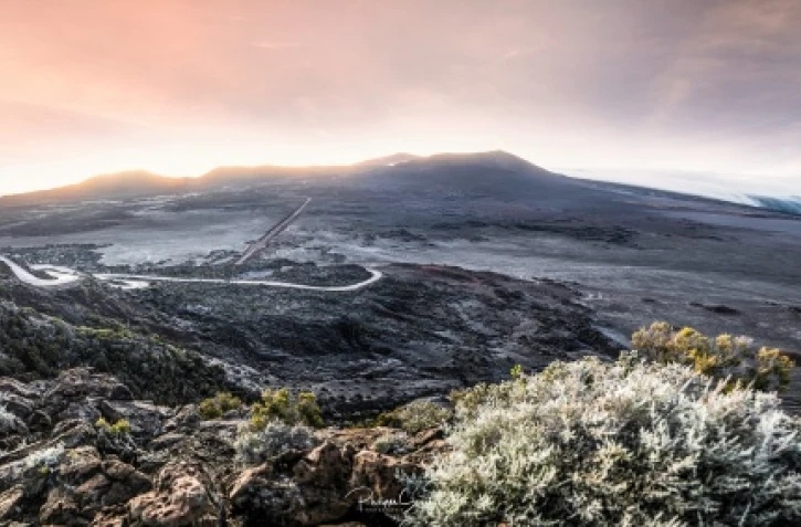 givre à la Plaine des sables
