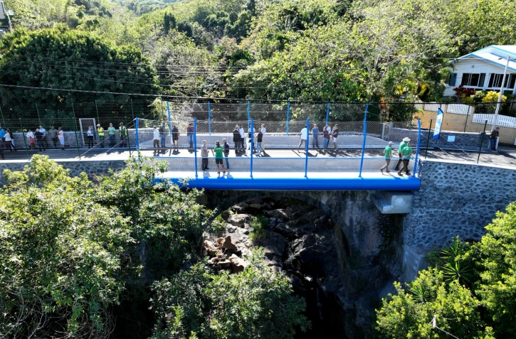 Les Avirons : le Département inaugure le pont Banane [?]