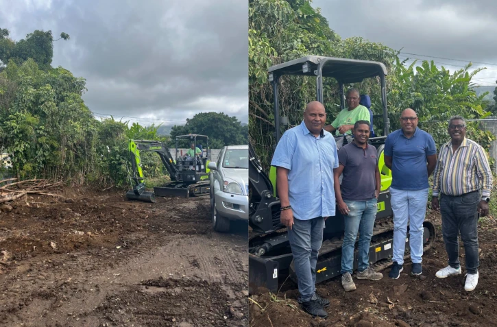 CCIR : Pierrick Robert en visite dans une entreprise spécialisée dans la réalisation de tous travaux de câblage de fibre optique, d'électricité