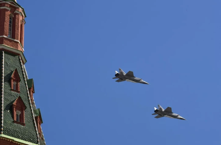 Trois MIG-31 russes entrés dans l’espace aérien de l’Estonie ont été interceptés par des avions de chasse de l’Otan ce vendredi. YURI KADOBNOV / AFP