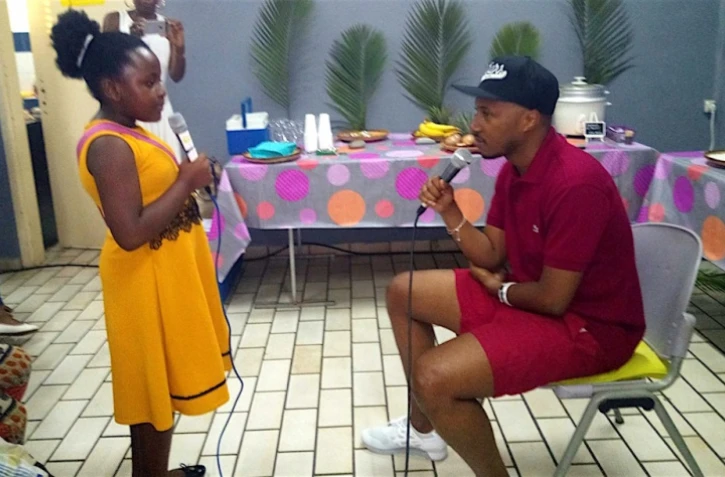 AFTRR974 - Les enfants de Prima font l\'interview de Soprano